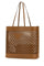 Caramel Leather Shopping Bag
