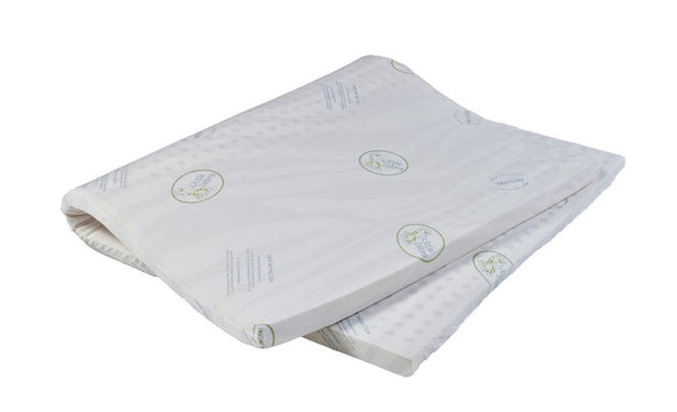 Little Zebra Bassinet Latex Mattress 51x85x2.5cm | 100% Natural Latex | Breathable Firm Support
