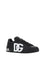 Dolce & Gabbana Leather Sneakers - Black/Black