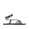 SAINT LAURENT Babylone' leather flat sandals