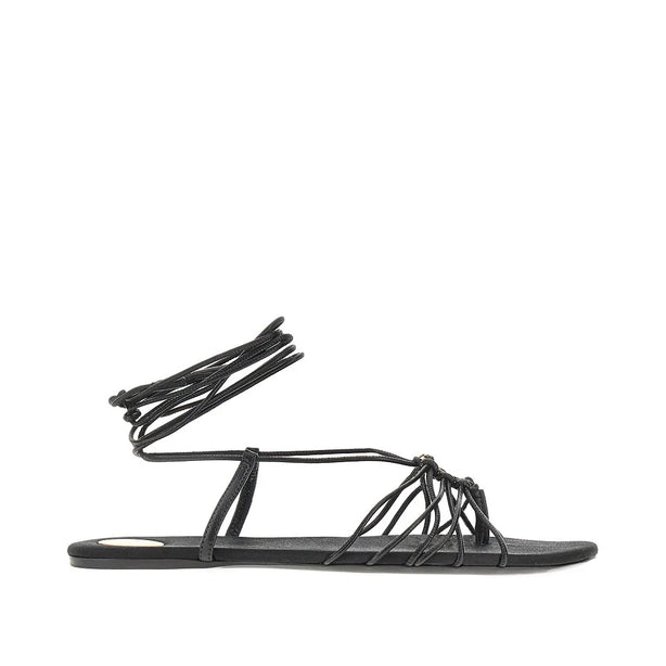 SAINT LAURENT Babylone' leather flat sandals
