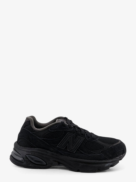 New Balance U2010 sneakers in mesh and suede with iconic side logo - Black