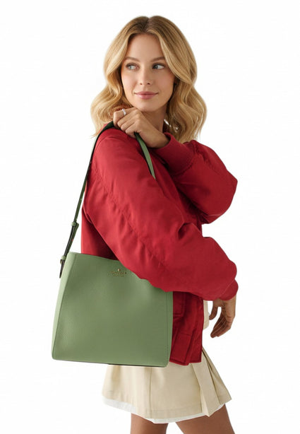 Kate Spade Juliette Medium Bucket Bag - Cedar Stand Green
