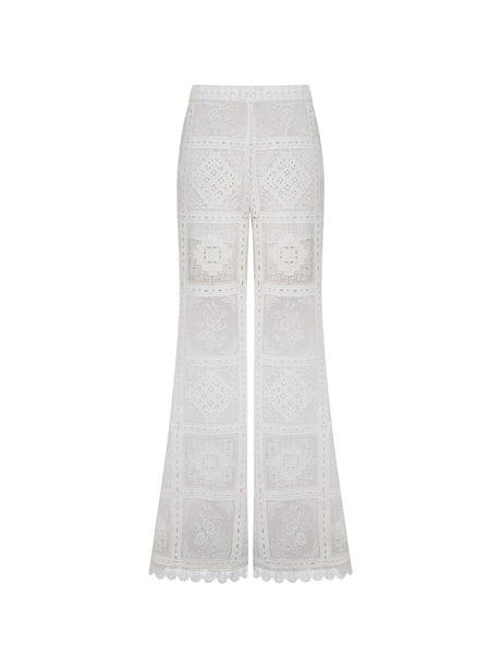 White Lace Aster Pant