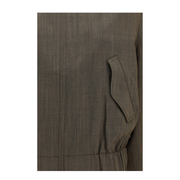 Lightweight Wool Bomber Jacket