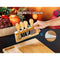 StitchesandTweed Functional Charcuterie Platter & Serving Tray for Cheese, Crackers