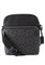 Coach Mens Houston Flight Bag In Signature Canvas - Charcoal/Black