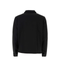 Black Wool Blend Overshirt