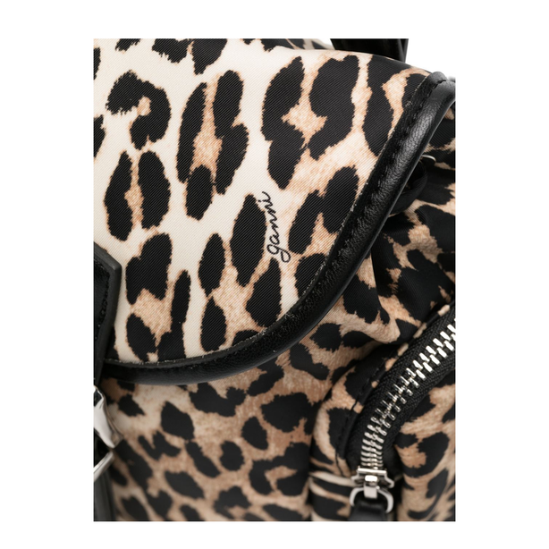 Bucky Nano Nylon Backpack - Leopard