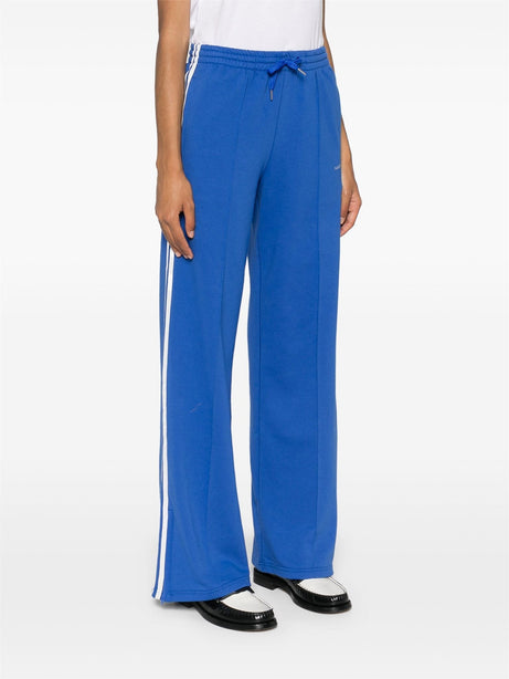Logo Embroidered Straight Trousers