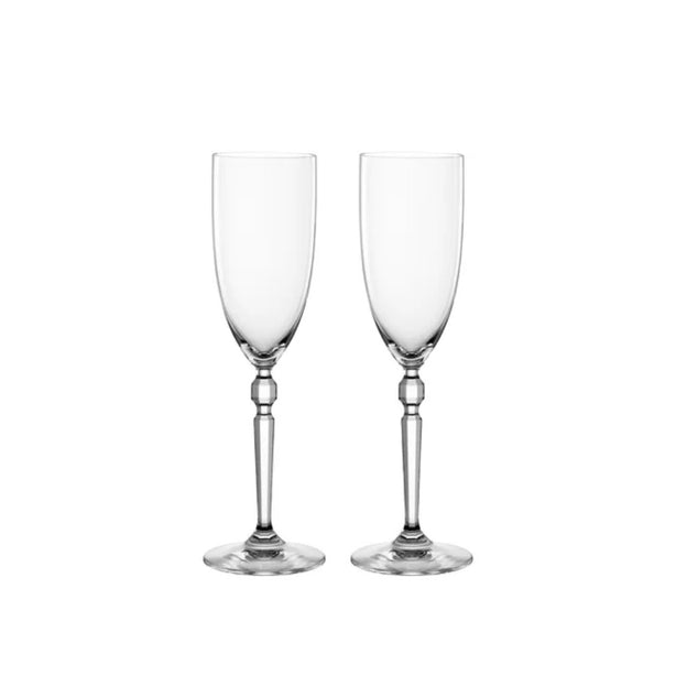 Nachtmann Heritage Set Of 2Pcs Lead Free Crystal Champagne Glass Ø6.2xH23cm, 230ml