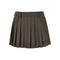 MIU MIU Pleated wool mini skirt