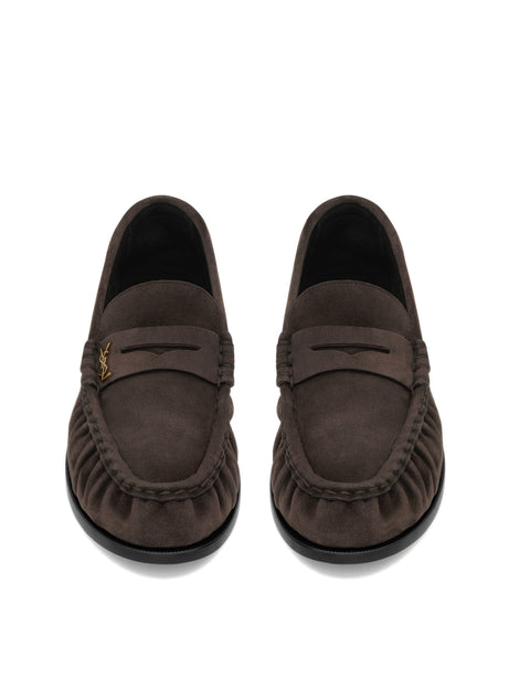 Saint Laurent Loafer In Suede