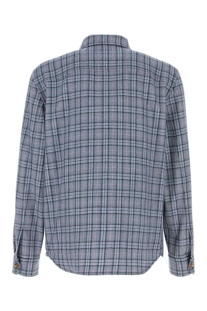 Embroidered Wool Shirt