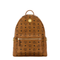 Stark Medium Canvas Backpack - Cognac