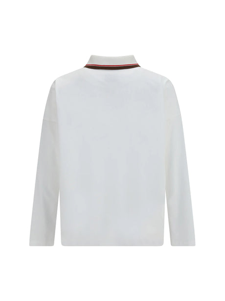Vivienne Westwood Oversized long-sleeve Polo - White
