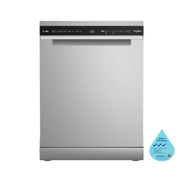 Whirlpool Dishwasher 60cm 15 Place Setting Free-standing