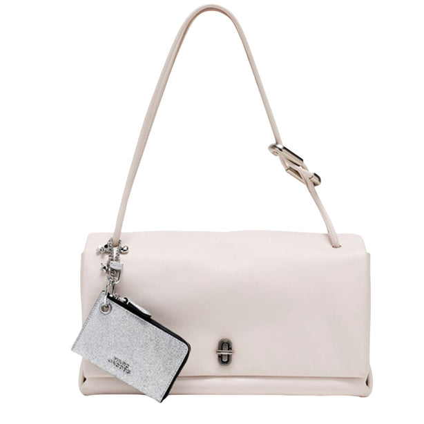 Marc Jacobs The Coated Glitter Coin Purse Bag Charm - Silver 2R5SCH010S02