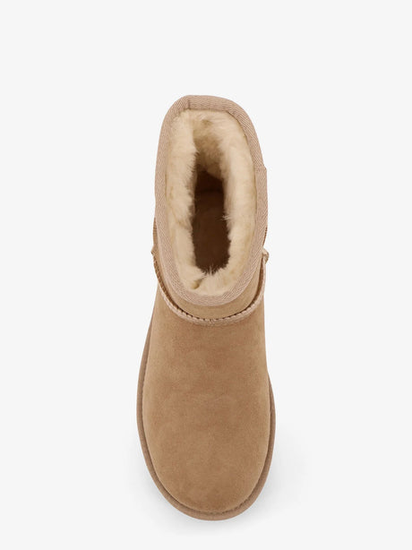 Ugg Classic Mini suede ankle boots - Sand