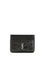 Saint Laurent Niki Vintage leather Card Holder - Black