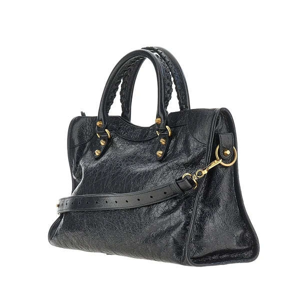 BALENCIAGA Arena leather medium 'Le City' bag