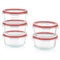 PYREX Freshlock Leakproof Glass Container Set of 5 (Round)