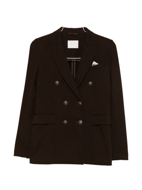 Brown Double Breasted Jacket