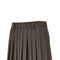 MIU MIU Pleated wool mini skirt