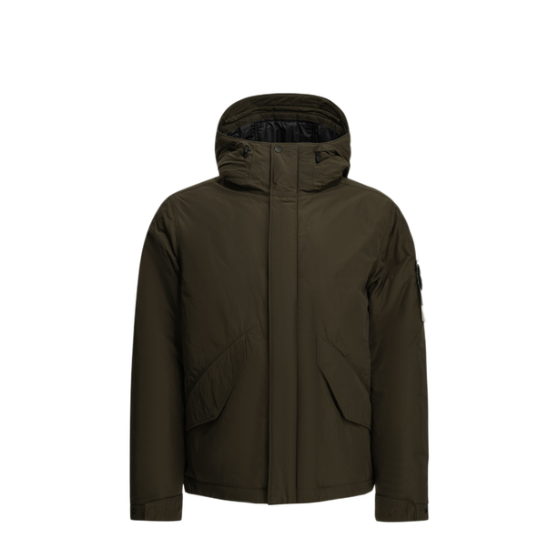 Crinkle Reps Ny Short Down Jacket