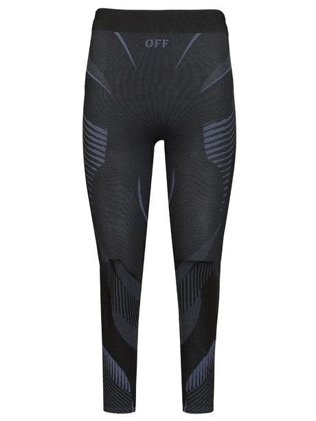 Off-White Racing Leggings - Black