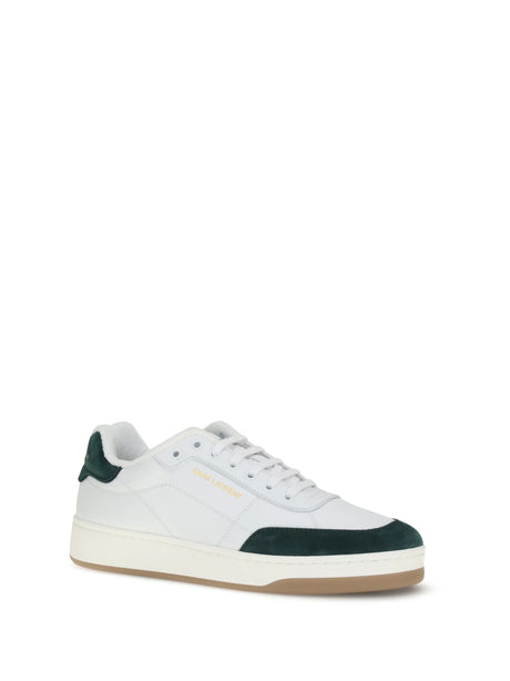 Saint Laurent SL61 Sneakers - Blanc Optique/Bottle
