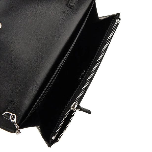 FENDI Leather wallet with chain