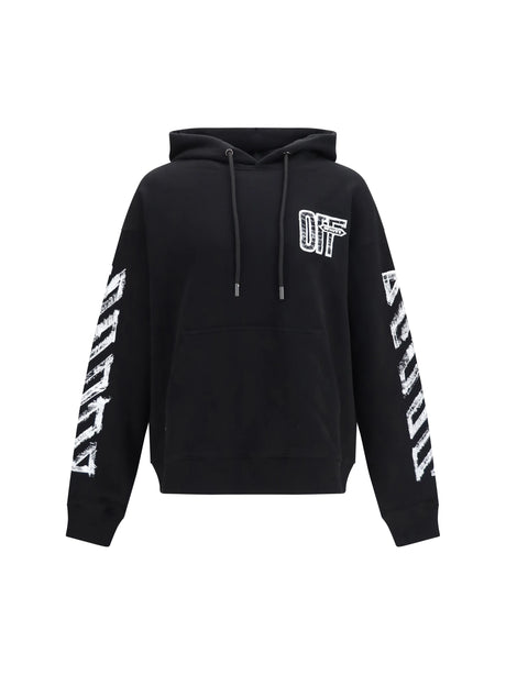 Off-White Motion Arrow Hoodie - Black