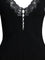 Self-Portrait Top with lace - Black