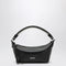 Cala Mini Bag in Soft Nappa Lambskin Black and White