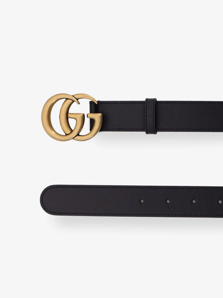 Gucci GG Marmont leather belt - Black
