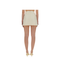 Boucle Mini Skirt With Pearls