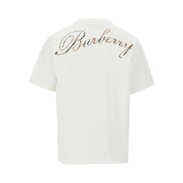 BURBERRY Burberry Check logo T-shirt