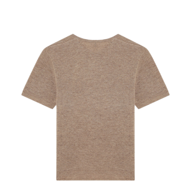 Camel Colour Como Sweater In Wool