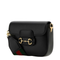 Horsebit 1955 Small Calfskin Shoulder Bag - Black