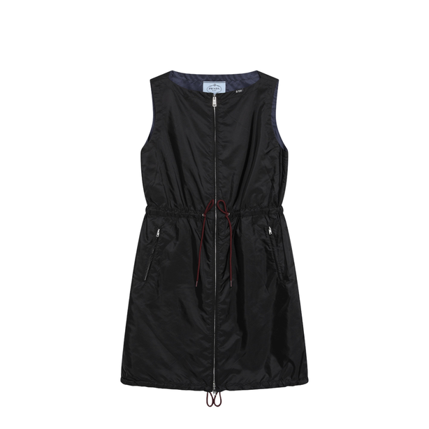 Black Dress In Re-Nylon