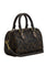 Coach Mini Rowan Crossbody Bag In Loved Signature Canvas With Charms - Black