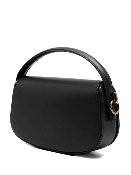 Saint Laurent Voltaire Calfskin Shoulder Bag - Black