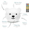 Zazu Bor the Bear, Multicolour Nightlight