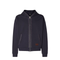 Navy Blue Cotton Zip-Up Hoodie