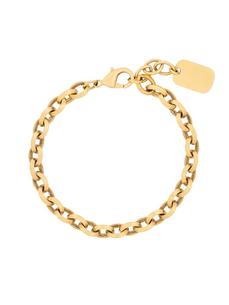 Saint Laurent Gold Chain Bracelet