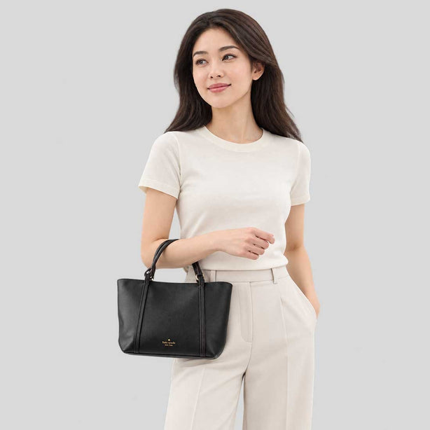 KATE SPADE Marlowe Small Tote Bag Black RS-KP251