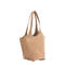 Suede Leather Shoulder Bag - Tobacco