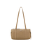 Bauletto Large Re-Nylon Leather Shoulder Bags - Cammello