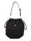 Small Viscose Handbag - Black